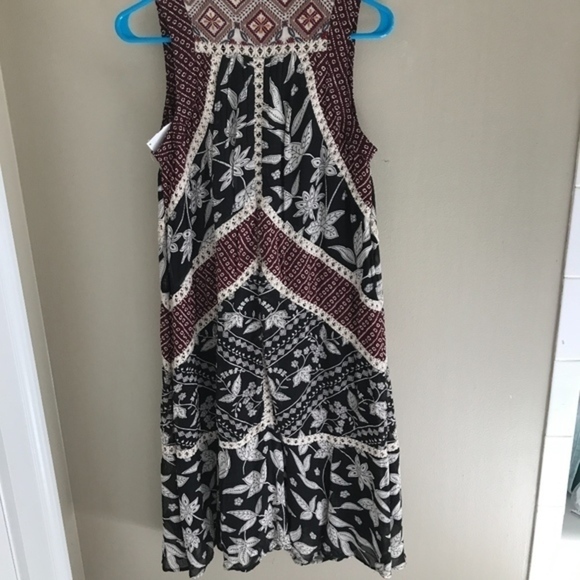 Anthropologie  Floreat Grasslands Midi Dress 2 - Picture 7 of 8